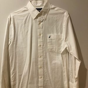 Nautica white oxford shirt